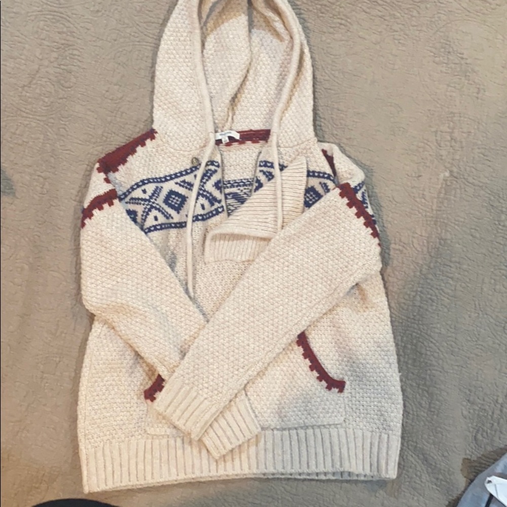 Madewell Ski Style Hoodie. Size small